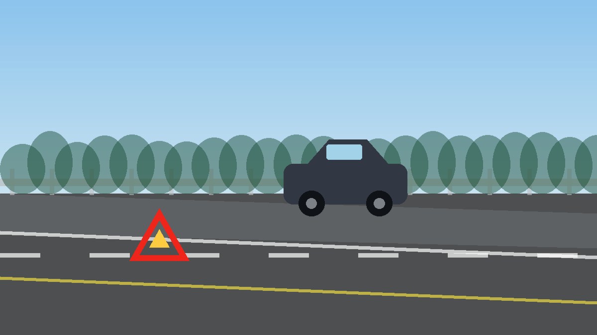 宿迁道路故障安全等待现场图